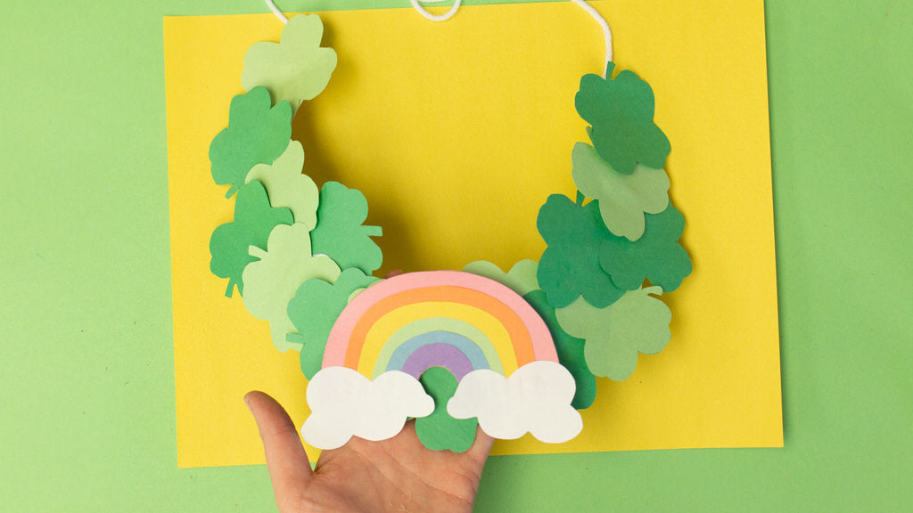 Shamrock Crown Kids Craft