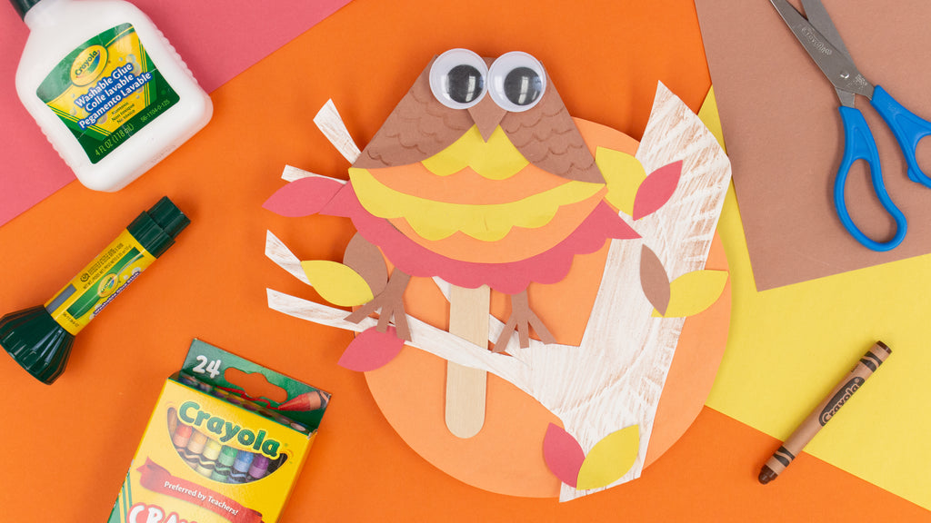 Owl Paper Plate Kids Craft