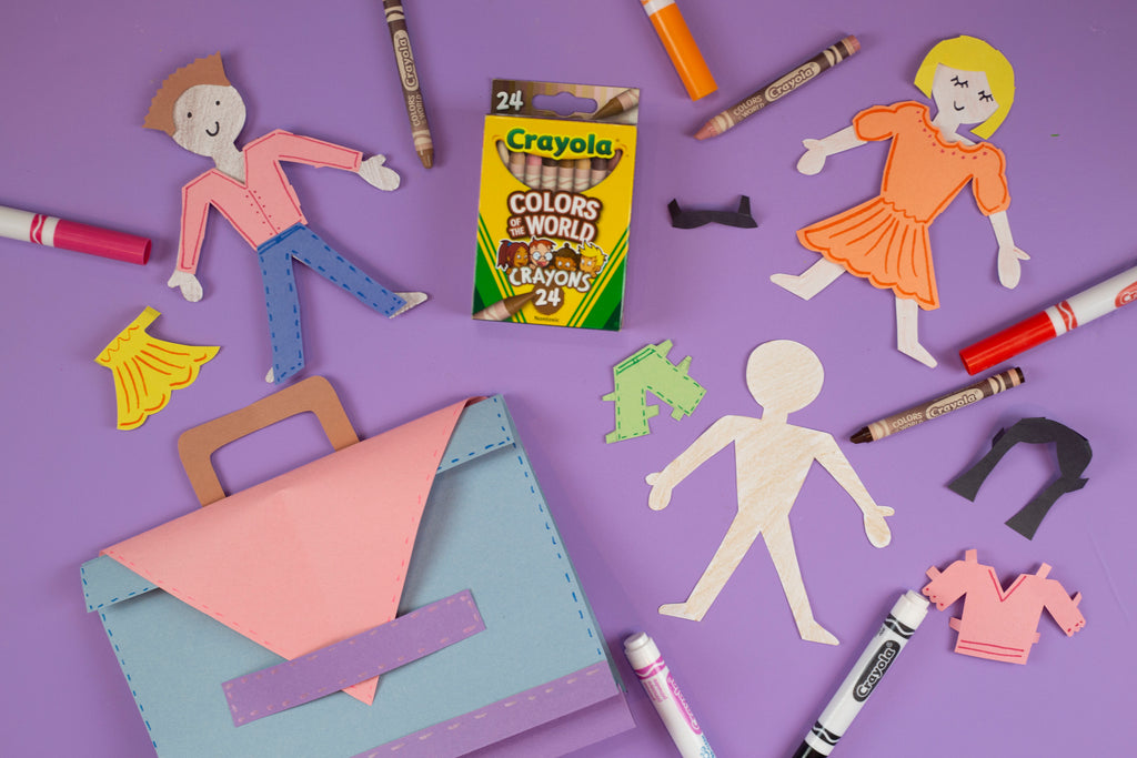 Paper Doll Craft for Kids
