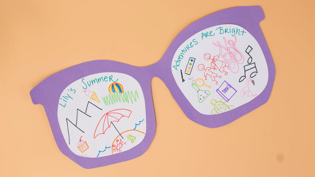 Summer Vision Sunglass Craft for Kids