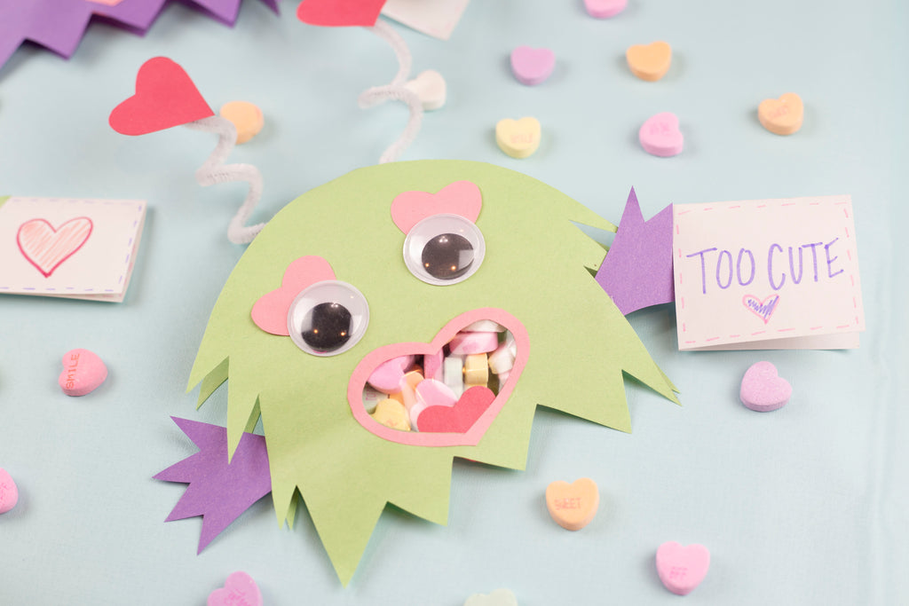 Valentine's Day Monster Treat Bags