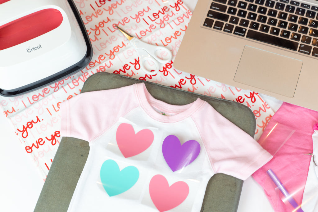 Personalized Cricut Family Valentine's Day Shirts