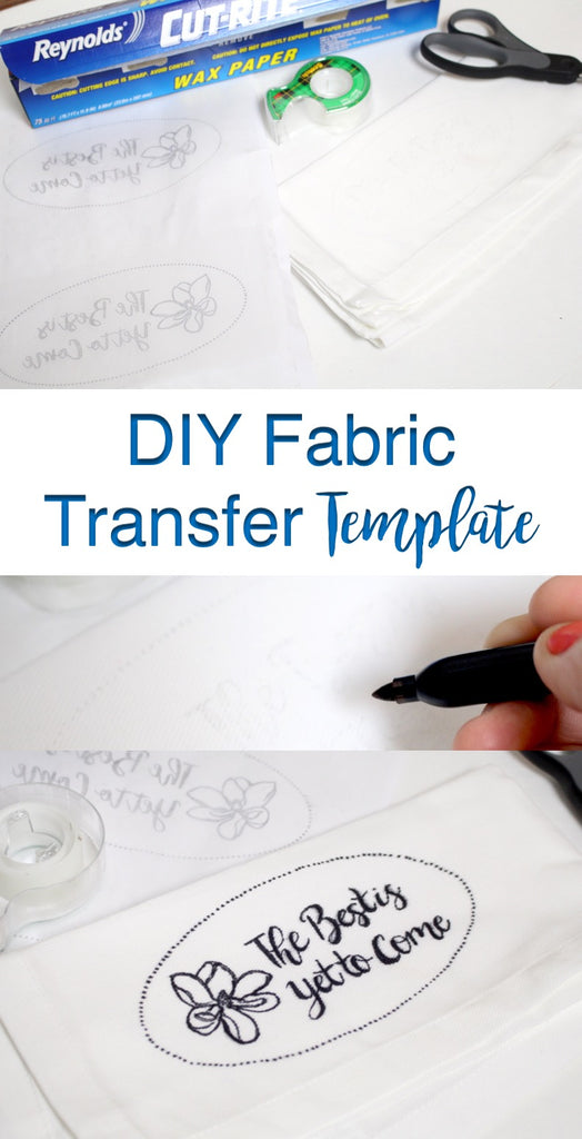 How to Use Wax Paper as an Iron on Stencil