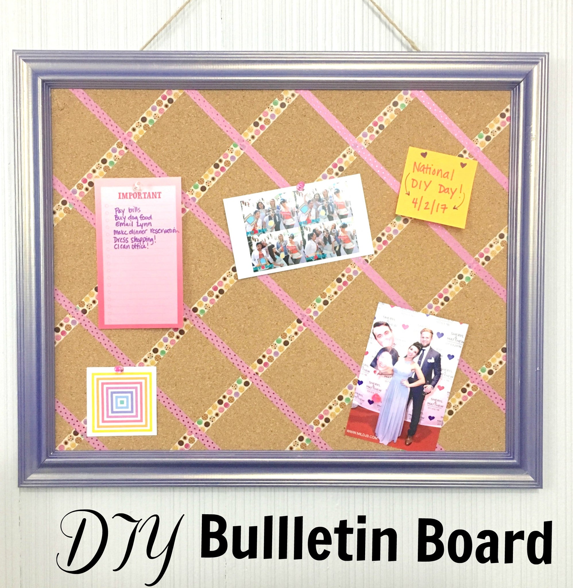 DIY Bulletin Board