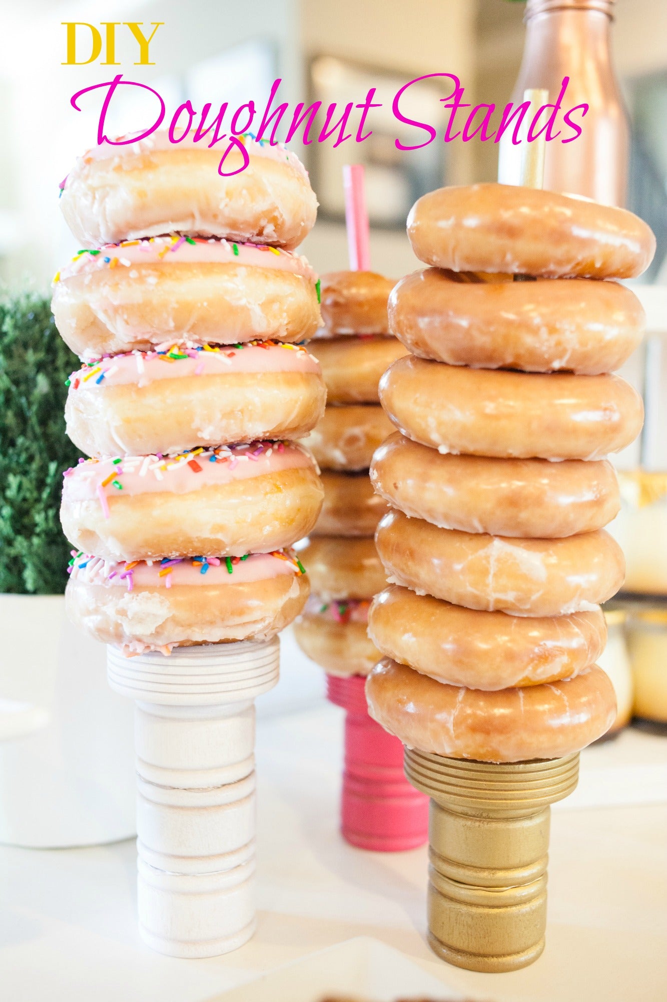 DIY Doughnut Stand