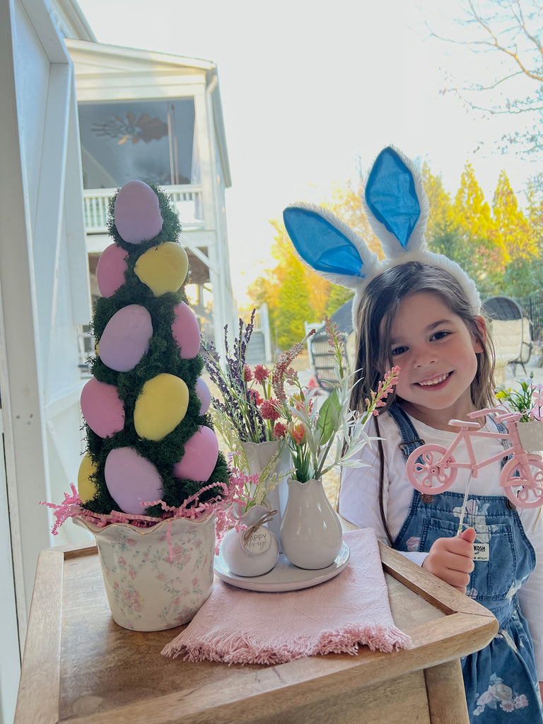 DIY Easter Egg Topiary