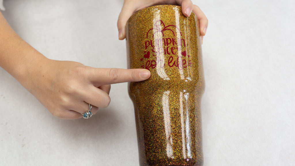 Aleene's Original Glues - How to Make a Glitter Tumbler with the Tack-It  Method