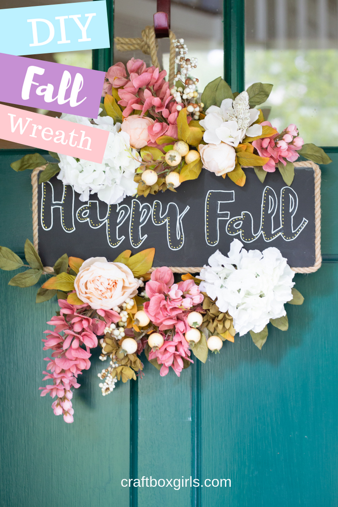 DIY Fall Floral Wreath