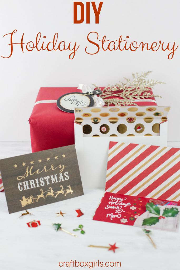 DIY Holiday Stationery