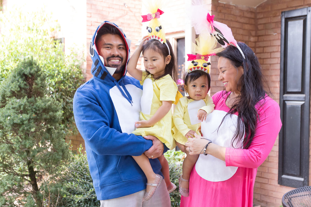 DIY Baby Shark Family Halloween Costume – Craft Box Girls