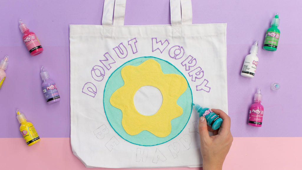 DIY Puffy Paint Donuts - With Love, Ima