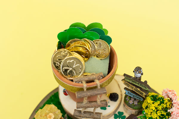 DIY St. Patrick's Day Fairy Garden