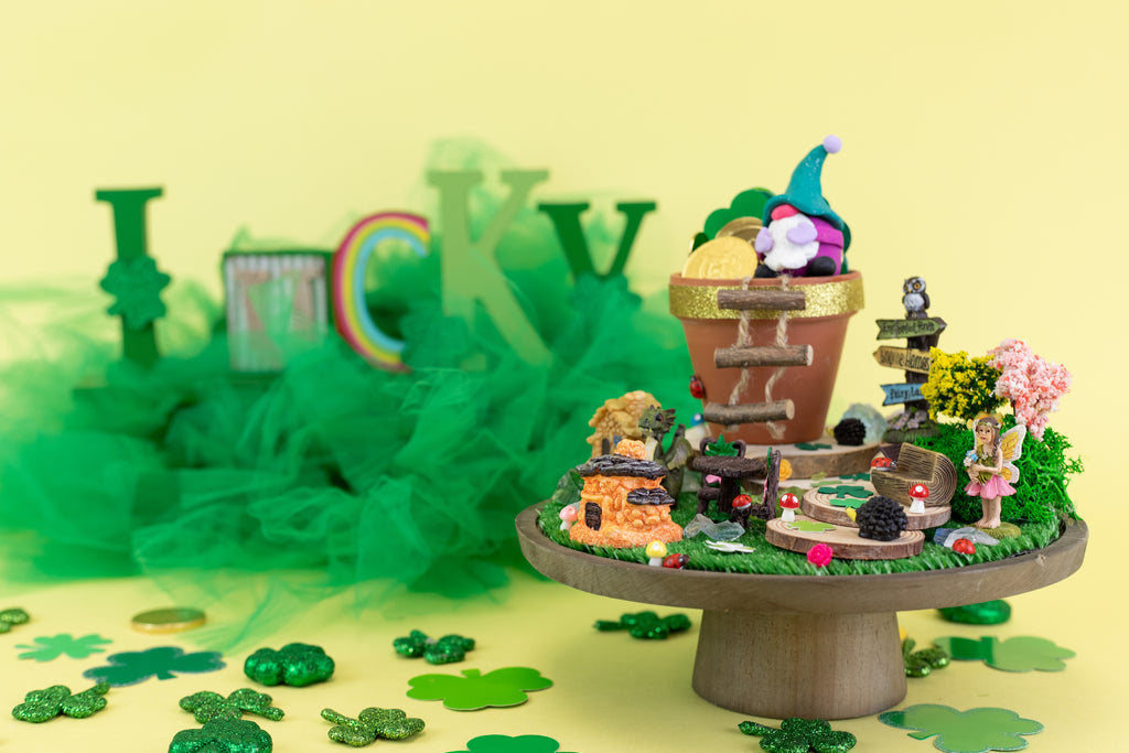 DIY St. Patrick's Day Fairy Garden