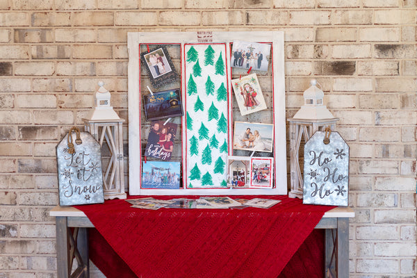 DIY Christmas Card Holder