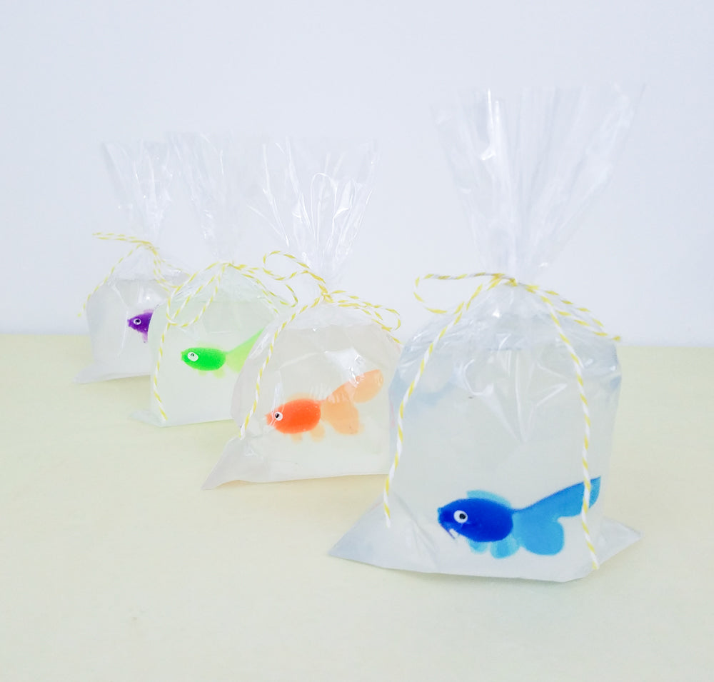 Fishy Favors – How to make fish in a bag soap party favors