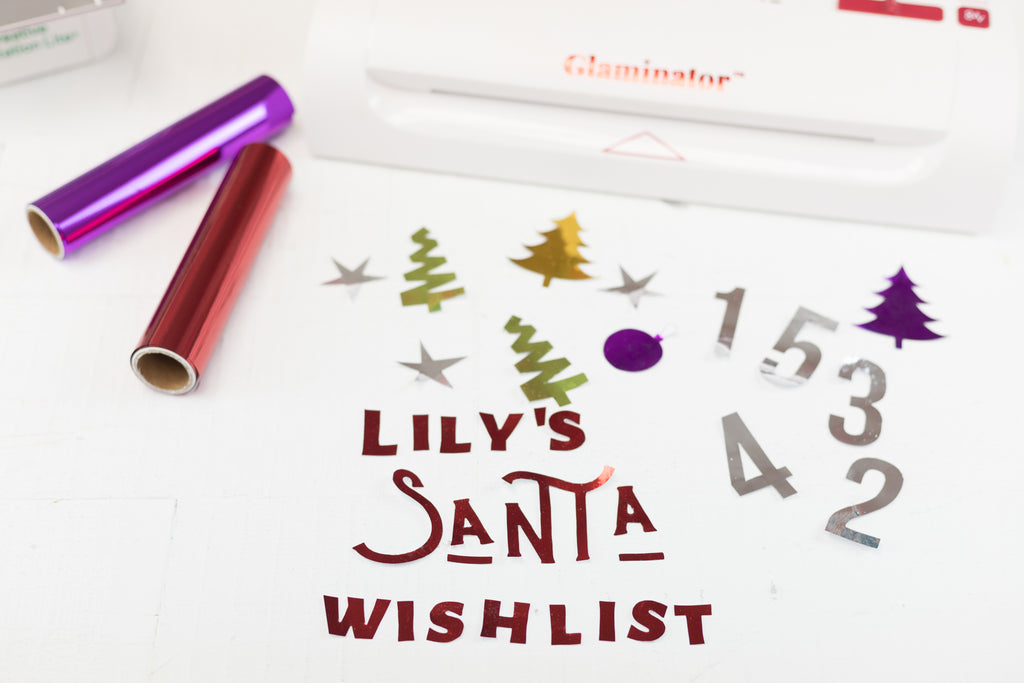 9171 Wish List for Santa Chalkboard stencil