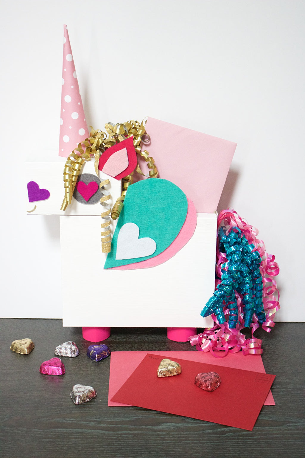 DIY Unicorn Holder for Valentine's Day