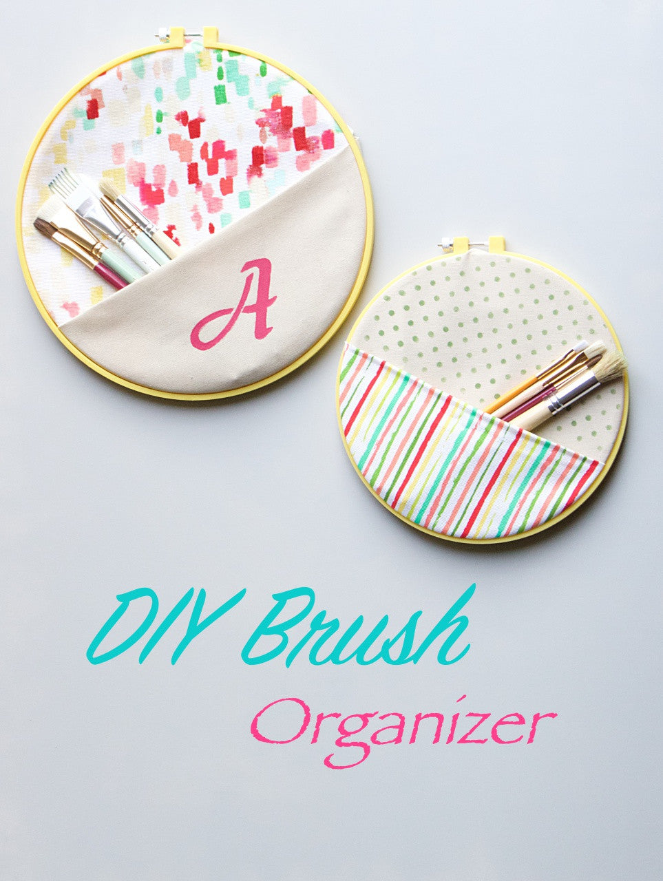 DIY Brush Organizer