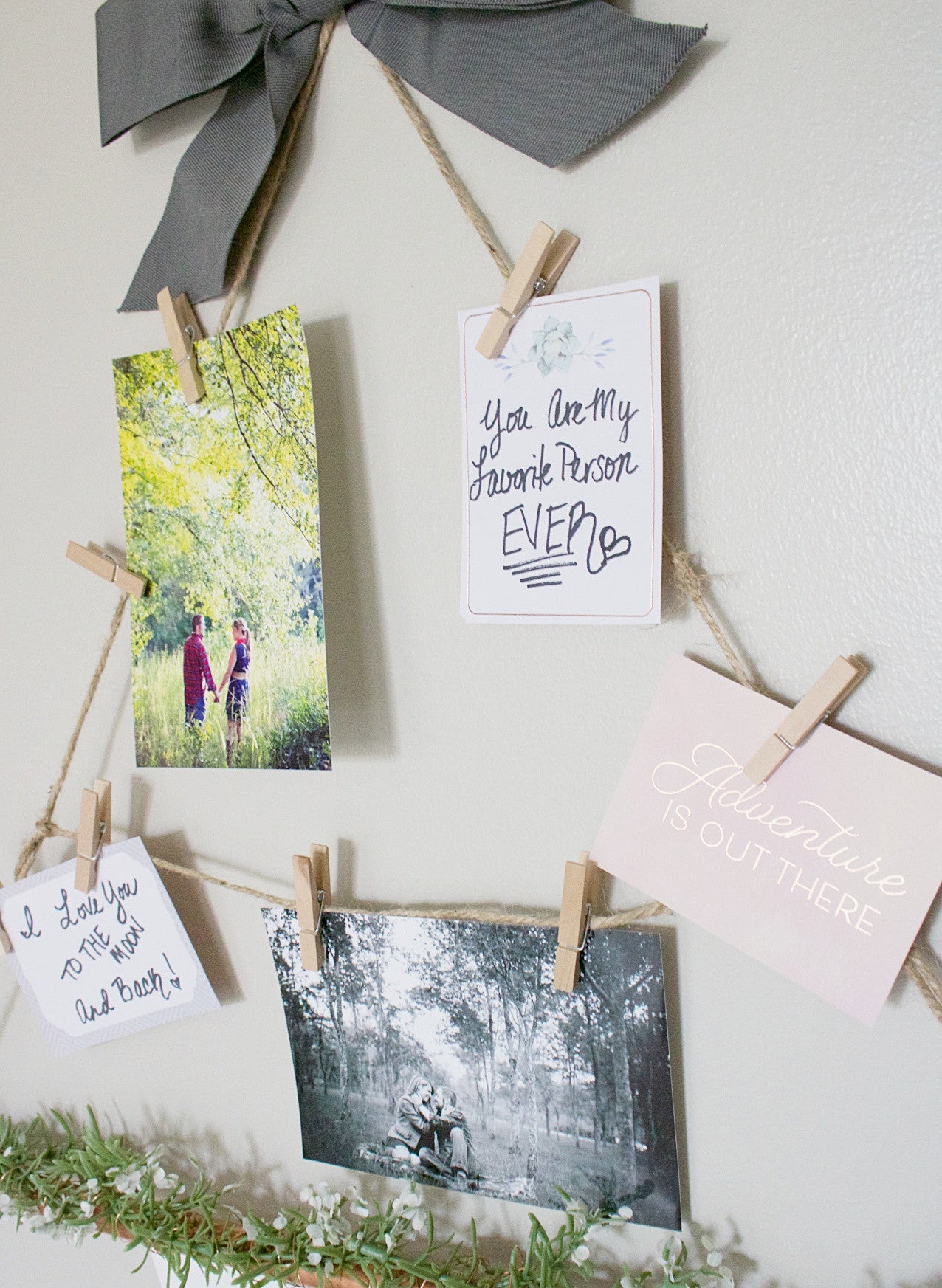 DIY Hanging Display