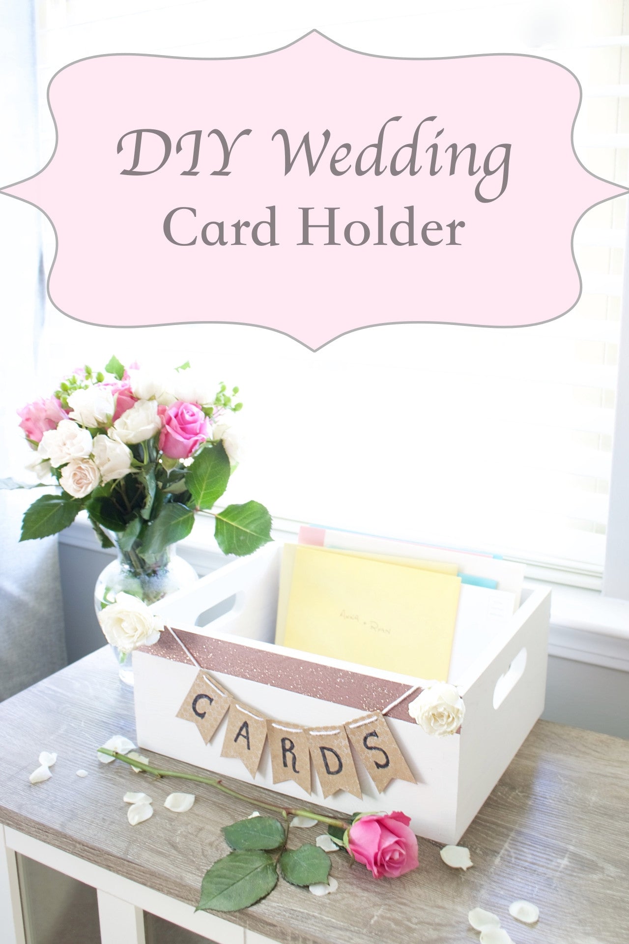 DIY Wedding Card Holder