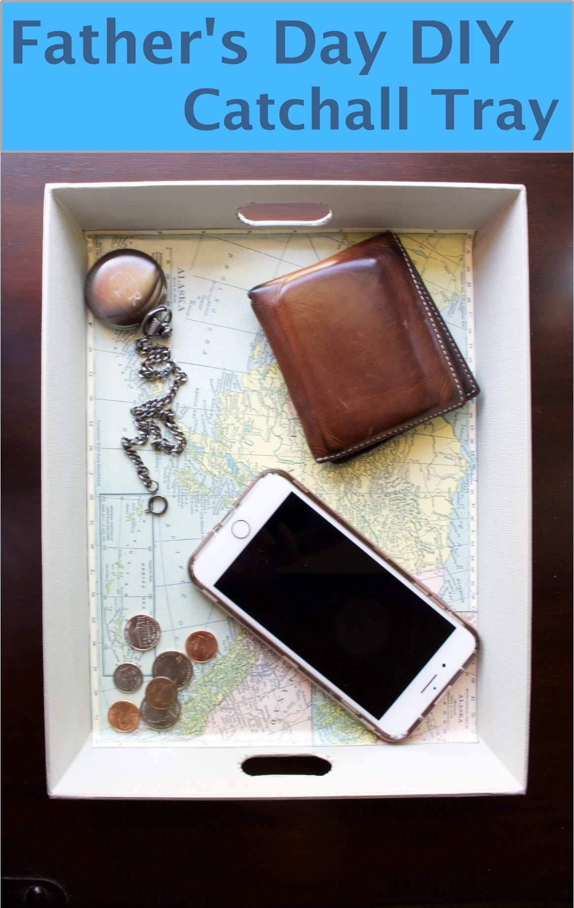 Father's Day DIY Catchall Tray