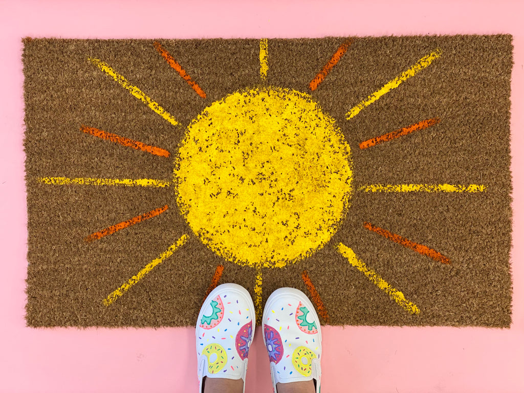 DIY Sun Doormat