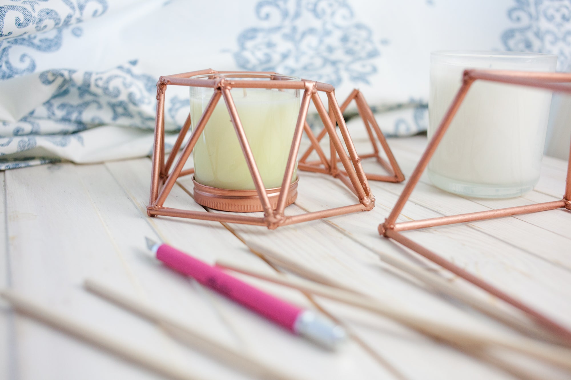 DIY Copper Candle Cover Challenge