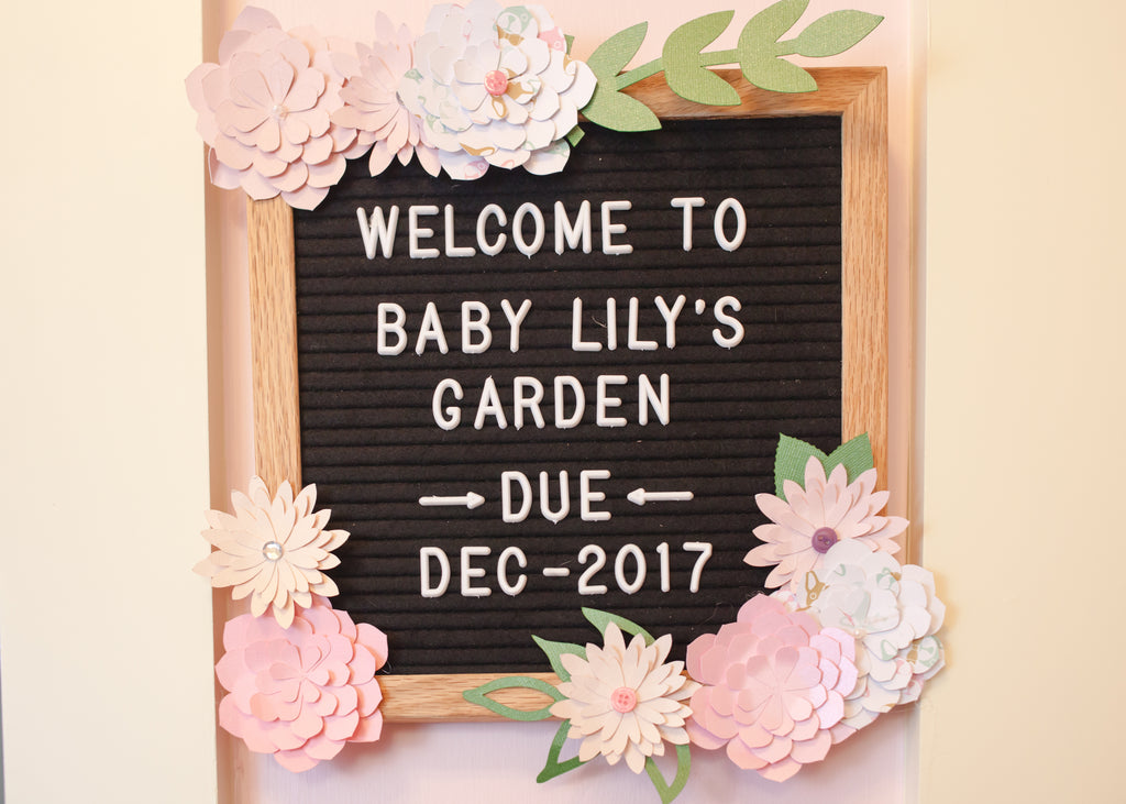 DIY Nursery Sign