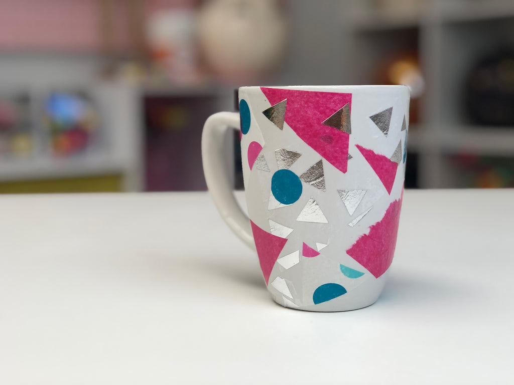 How to Make Mugs with Dishwasher Safe Mod Podge 