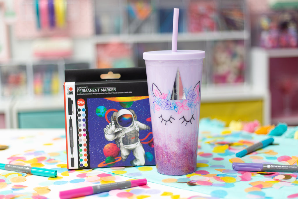 DIY Unicorn Tumbler