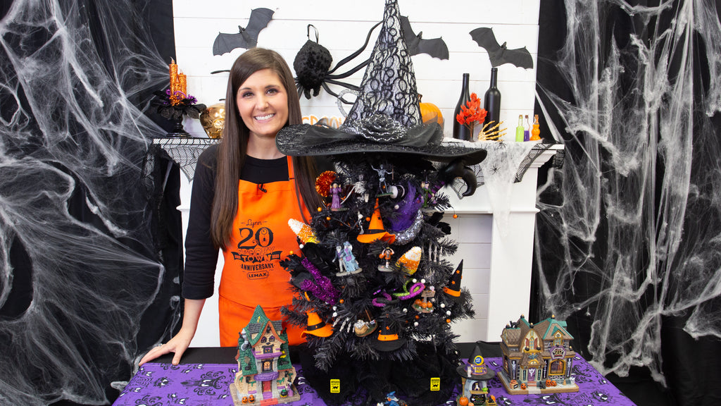 Lemax Spooky Town Halloween Collection Village Set-Up