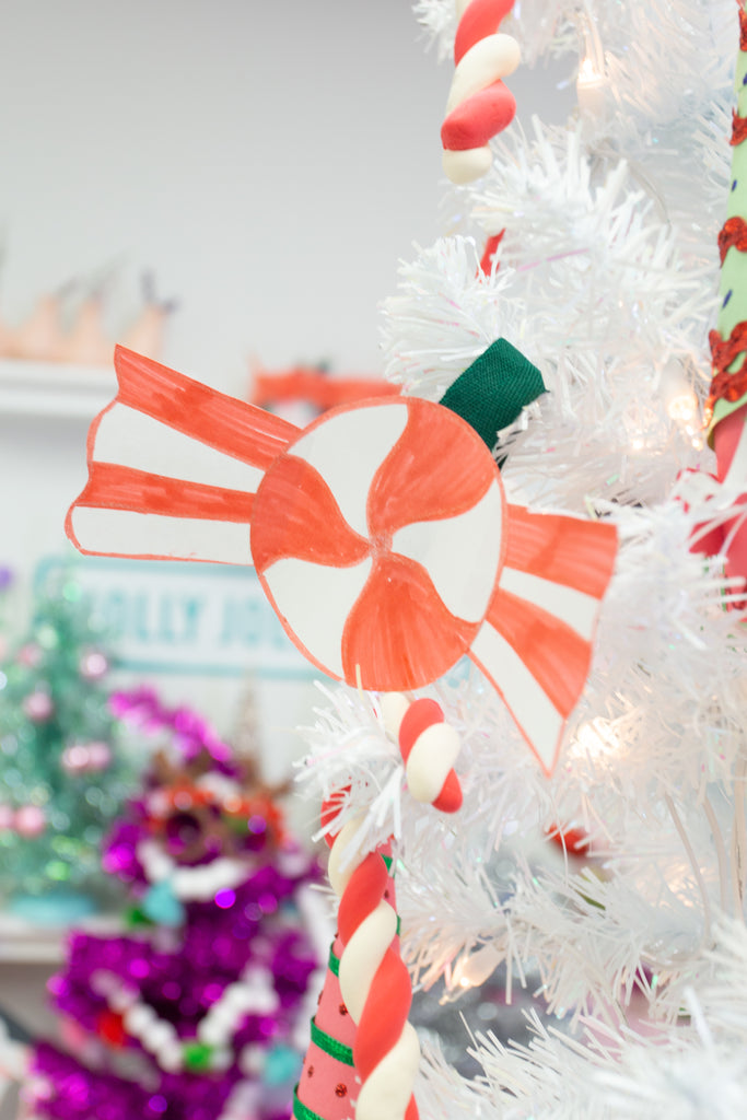 Paper Peppermint Ornaments