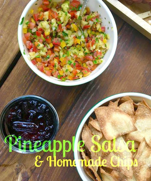 Pineapple Salsa and Chips
