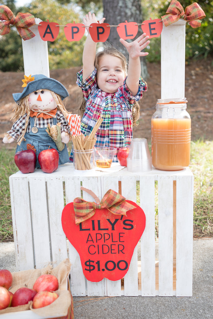 DIY Apple Cider Stand