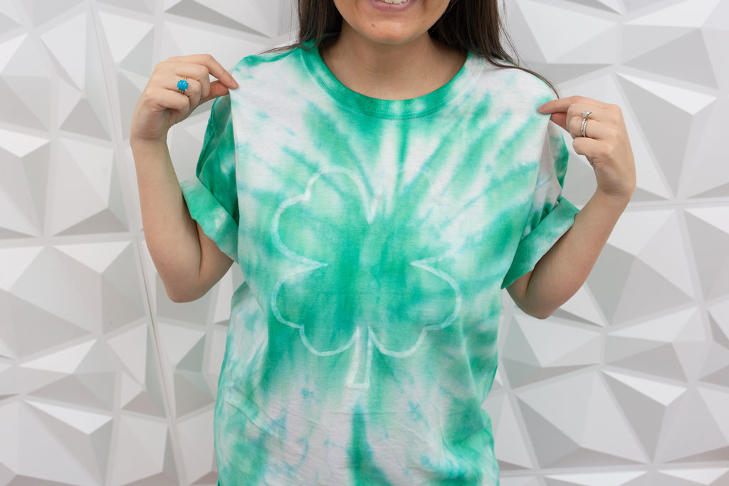 Shamrock Tie-Dye T-shirt