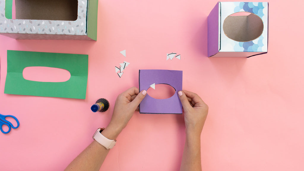 DIY Cardboard Box Monster Trick or Treat Station – Craft Box Girls