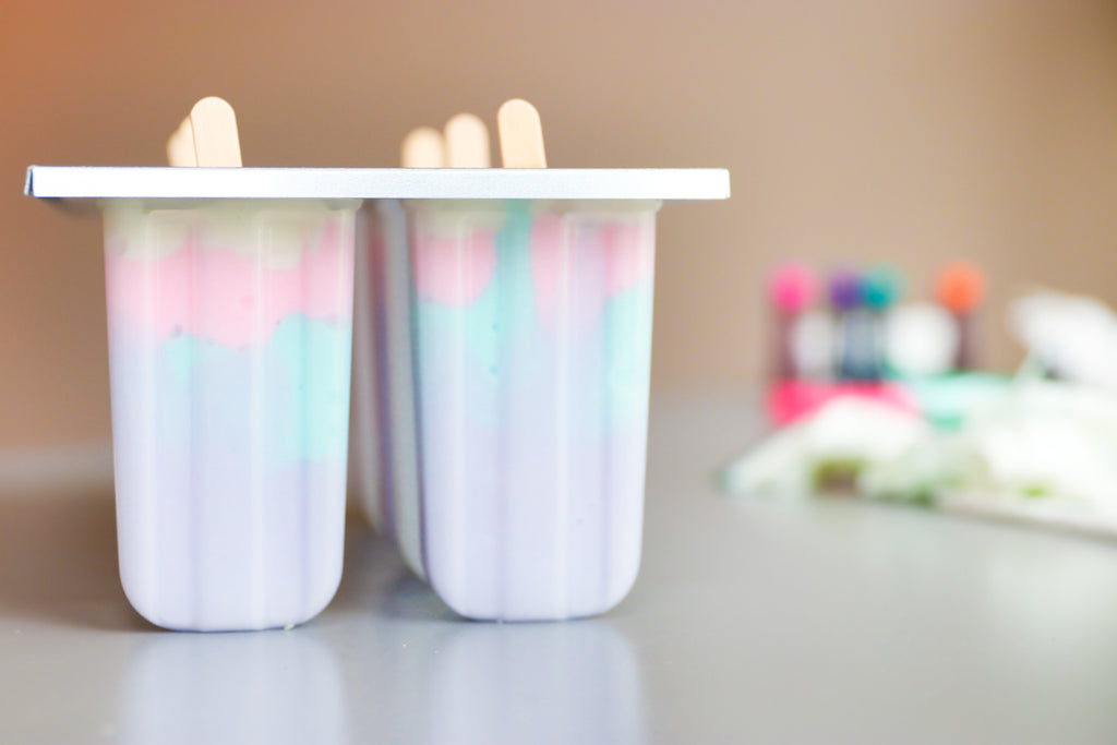 yogurt unicorn Popsicles