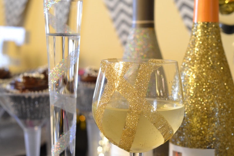 Champagne Glitter Mini Box | Paper Source