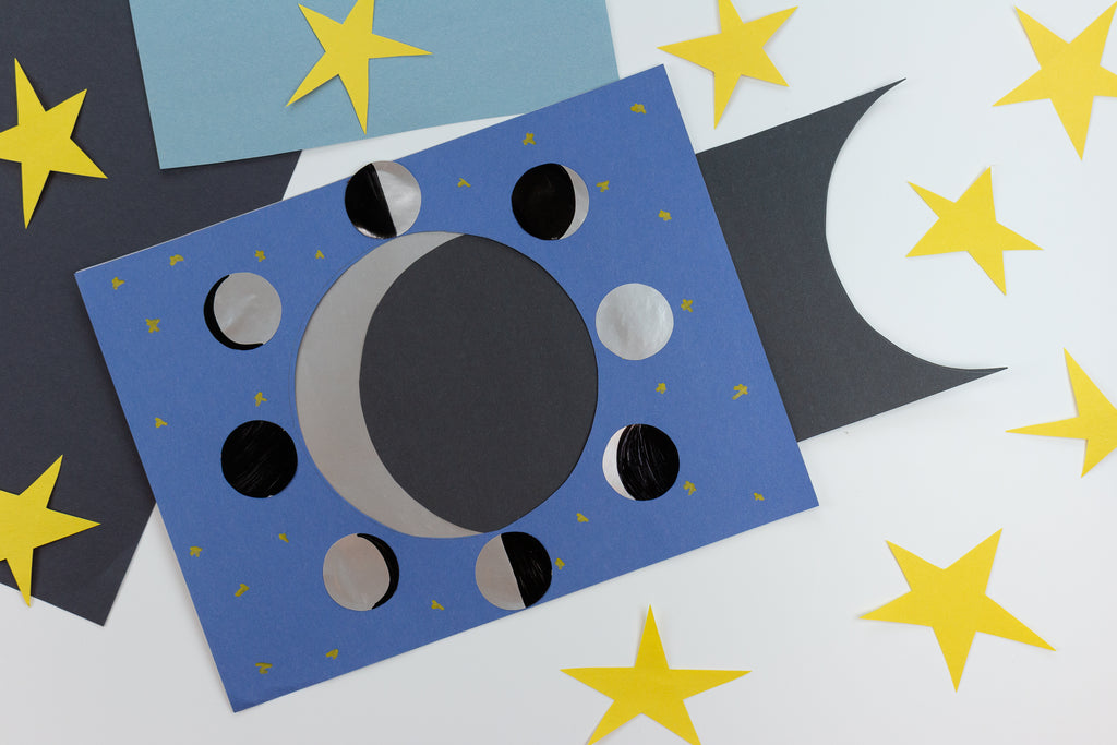Phases of the Moon Kids Crafts