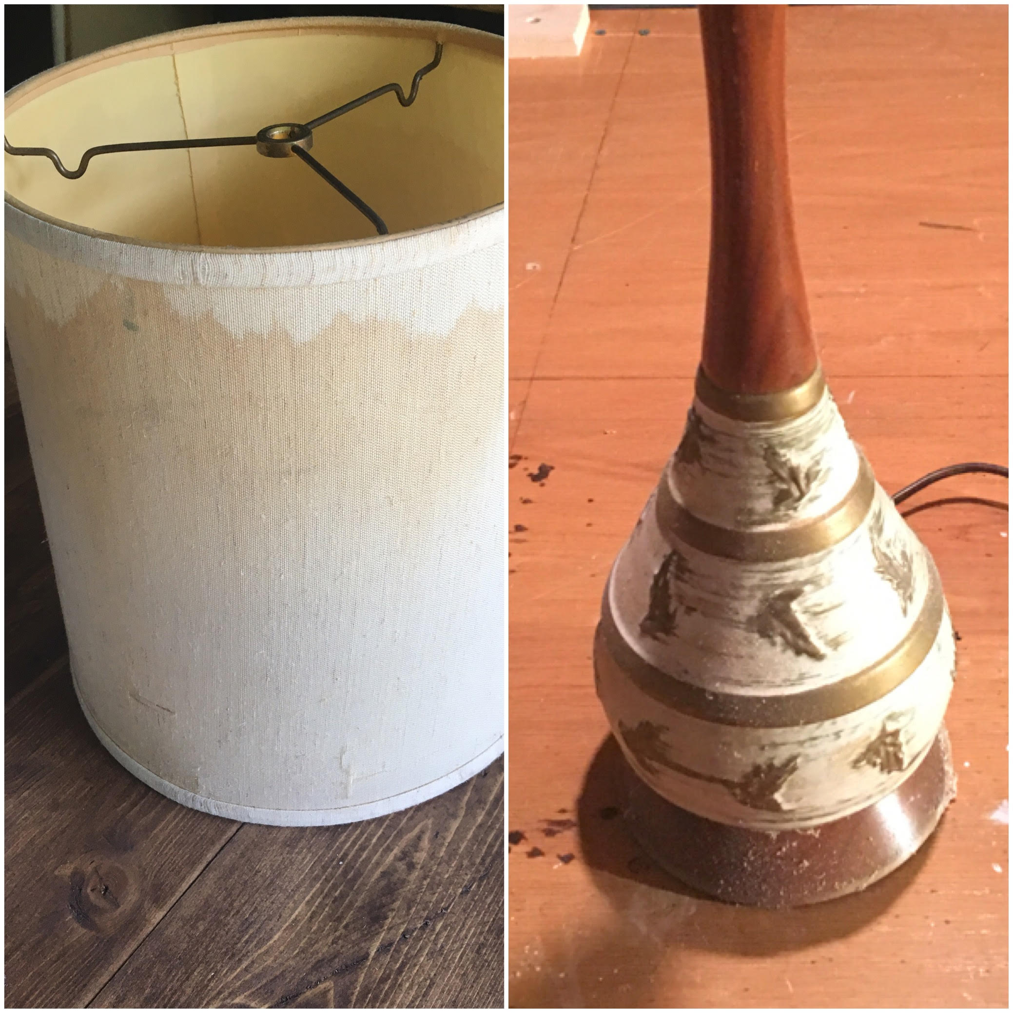 $10 Lamp upcycle