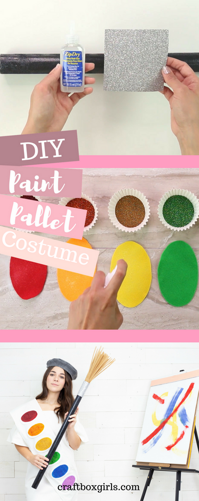 DIY Paint Pallet Costume – Craft Box Girls