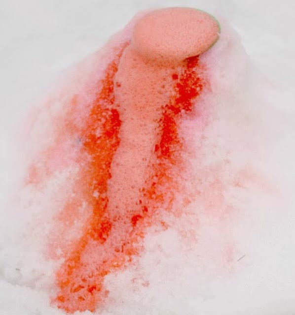 Snow Volcano - Winter Activities for Kids