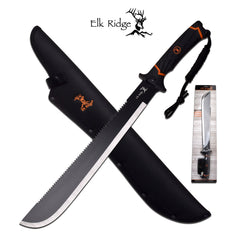 21.5" Elk Ridge Heavy Duty Sawback Machete (ER-921)