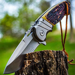 Unique Pocket Knife Elk Ridge