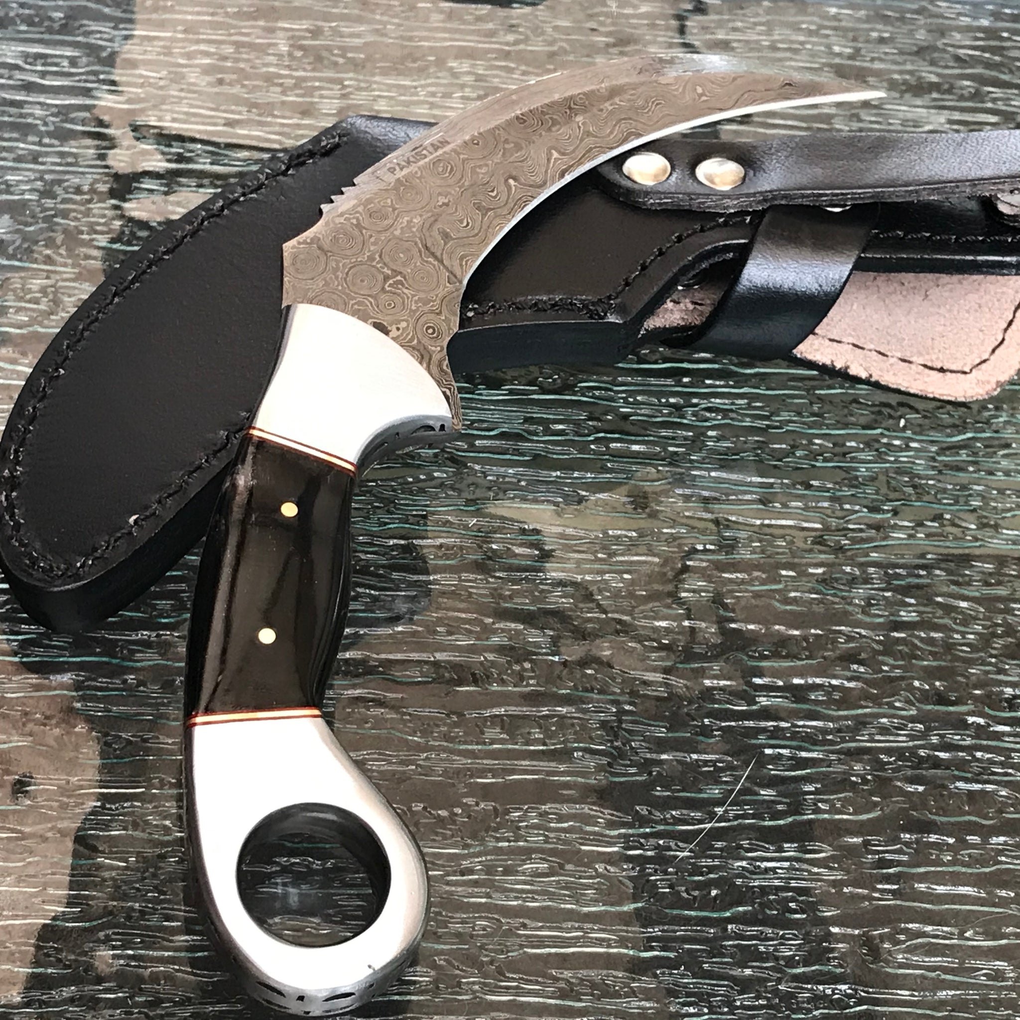 raindrop damascus kukri