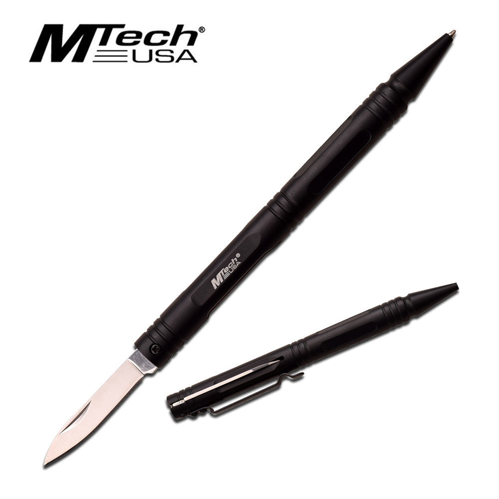 MTech USA Tactical Self Defense Pen Knife (MT-PEN1BK)