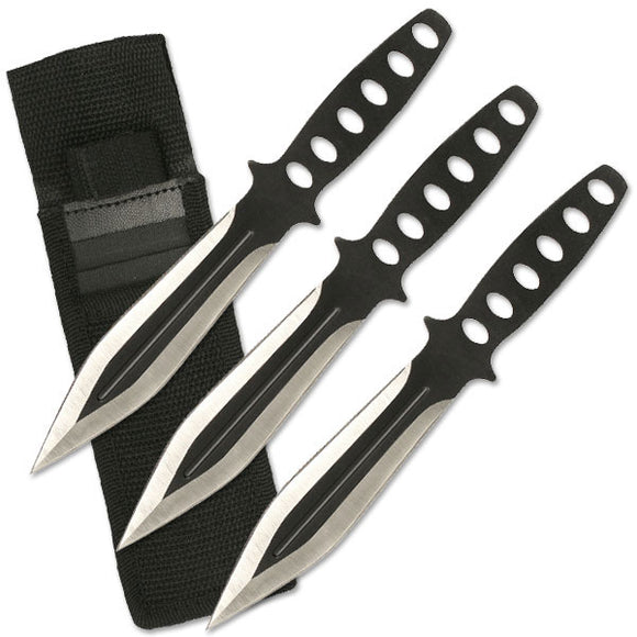 Perfect Point Three Piece Throwing Knife Set (RC-136-3)