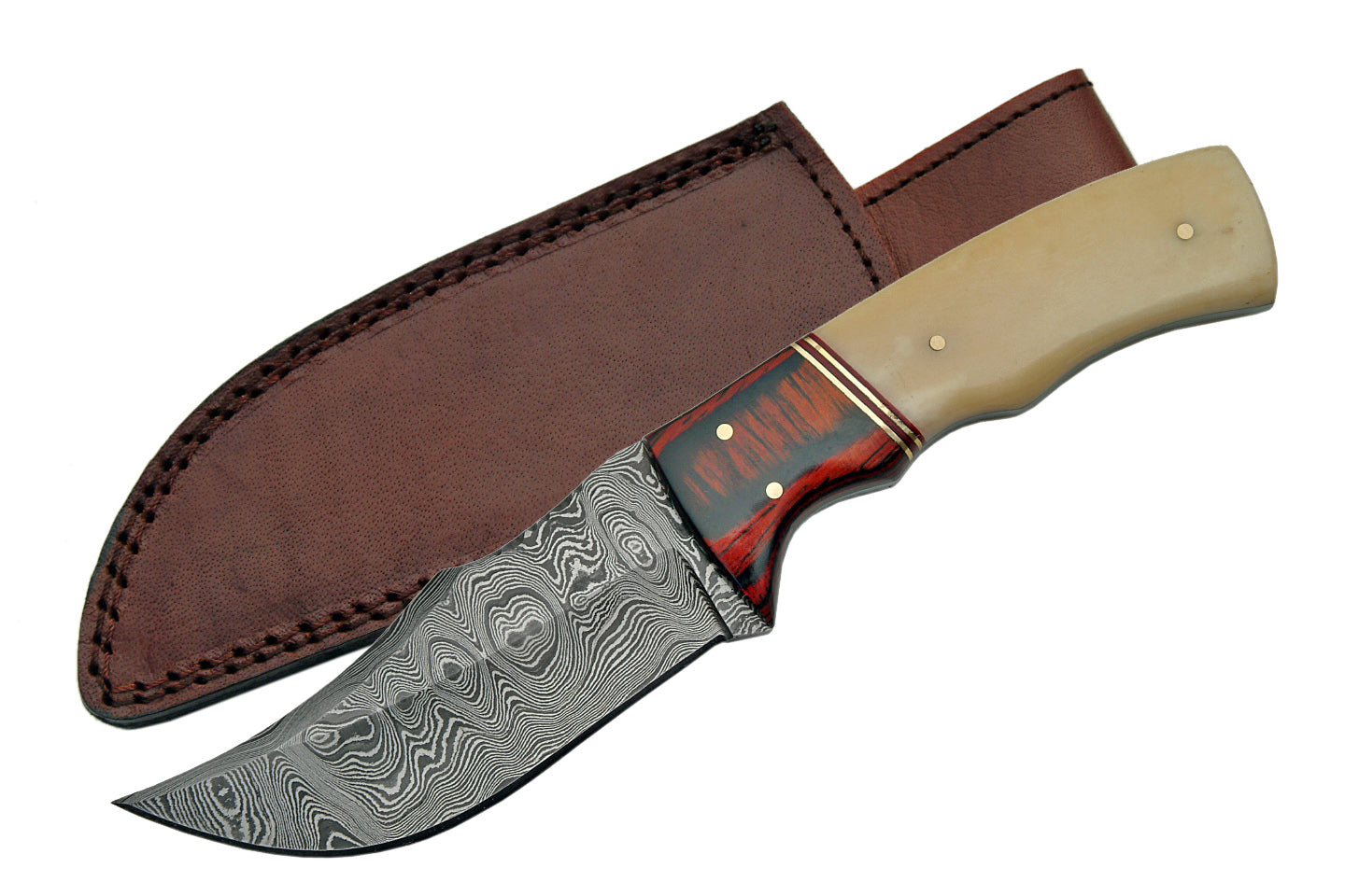 raindrop damascus knife