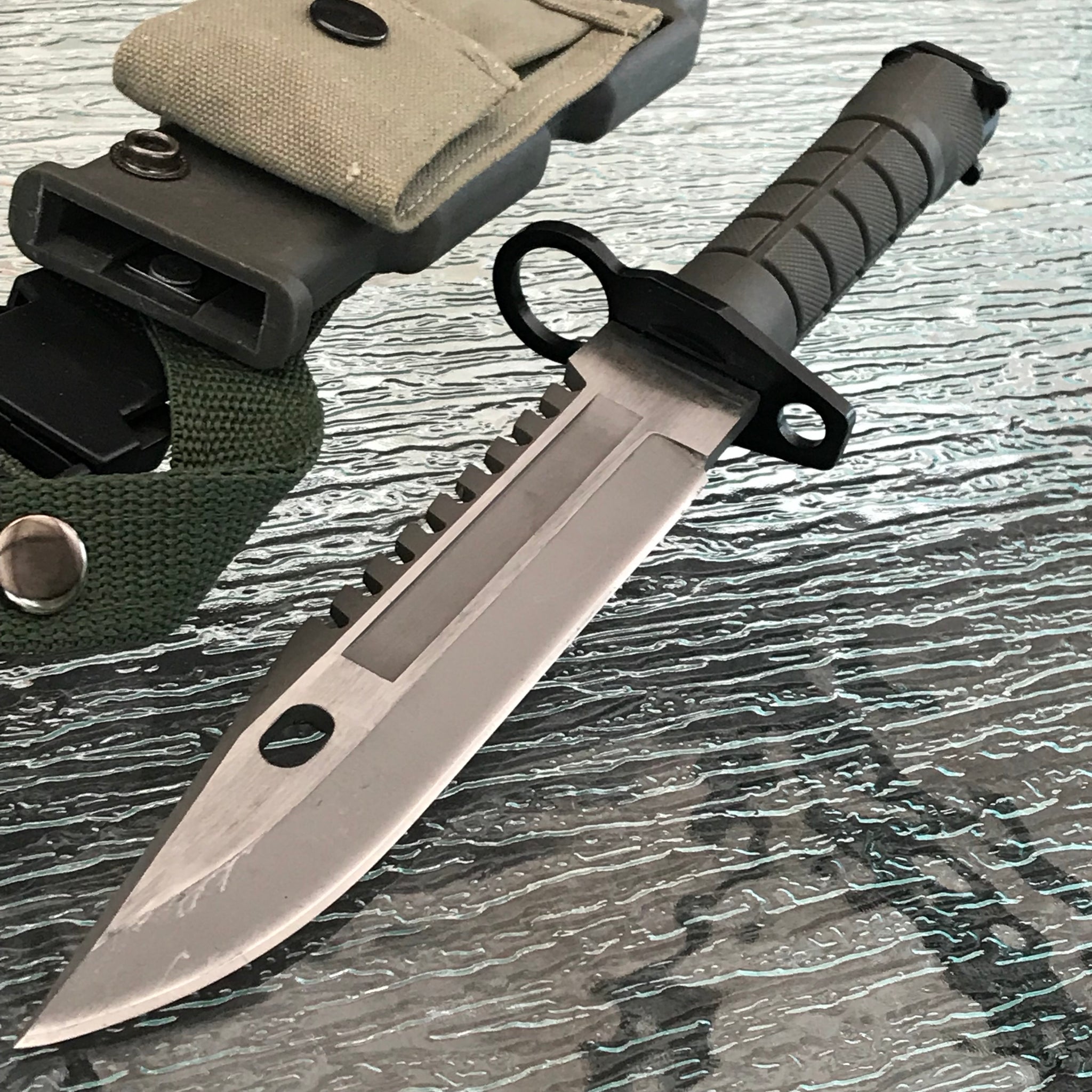M9 Original Military Tang Survival Knife For Sale