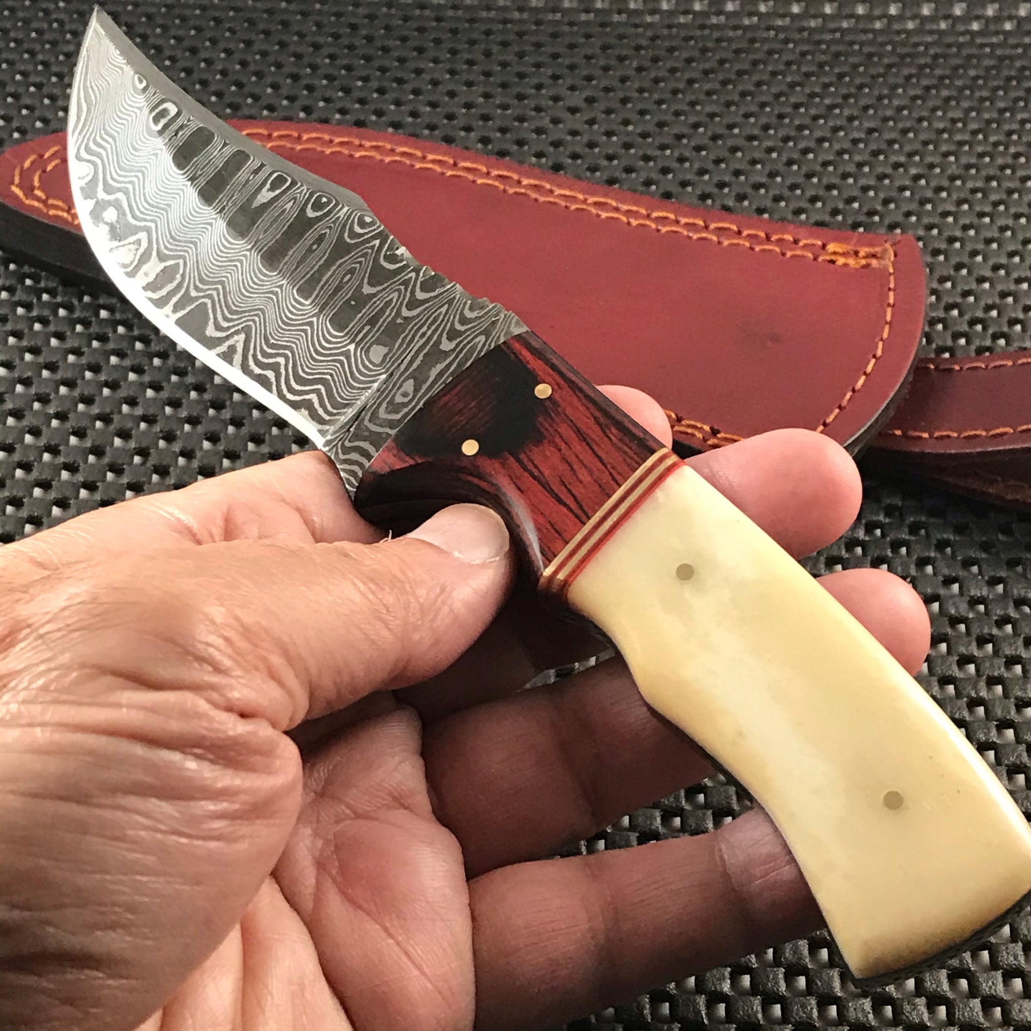 raindrop damascus kukri